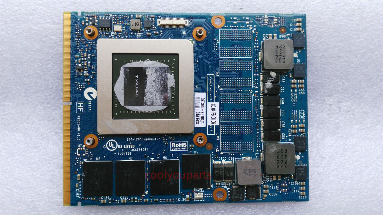DELL ALIENWARE M17X M18X R3 Grafikkarte GTX 860M GDDR5 2GB